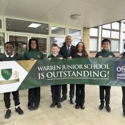Warren Junior School was given the top rating in all areas by Ofsted