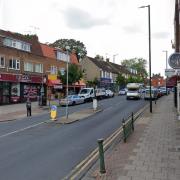 A woman died in Church Hill Road, East Barnet Village, earlier this afternoon (May 7)