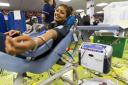 Temple hosts second blood donation session