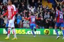 Stitch that: James McArthur enjoys his first goal in Palace colours                      SP89019