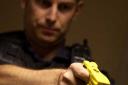 One hundred and ninety six Kent police officers will be trained to use the Taser stun gun over the next six months.
