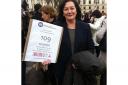 Dame Joan Ruddock backed campaign against domestic violence One Billion Rising