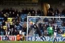 David Forde makes a save in Saturday's win over Wigan. PICTURE BY EDMUND BOYDEN.