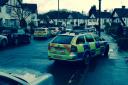Police cars in Petts Wood