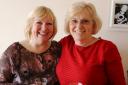 Coffee and chat: the site prompted a regular coffee morning for Wendy Felstead and friends