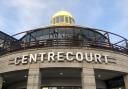 Front of Centre Court with 'Centre Court' sign