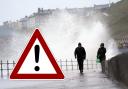The Met Office has issued the highest level of alert for Storm Eunice, warning of 'danger to life' (PA)