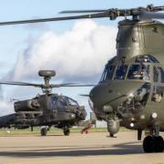 Why do military helicopters keep landing on Hampstead Heath?