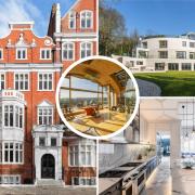 The Knightsbridge apartment and Highgate mansion made the list (Rightmove)