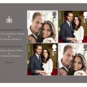 Royal Wedding stamps available from Queen's birthday