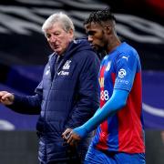 Wilfried Zaha's contract is up at the end of the season