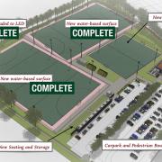 This is a checklist and what Surbiton hockey club will look like once the masterplan has taken place.