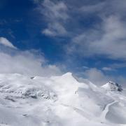 A view of the expansive snow at Les Deux Alpes