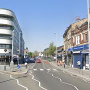 Police were called to Leyton High Road on Monday evening (April 29)