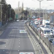 Fast route: what the A406 could look like if a lane is designated for sole use by Olympic and Paralympic athletes, VIPs and officials