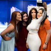 Fans can have a selfie taken with Kim Kardashian at Madame Tussauds London