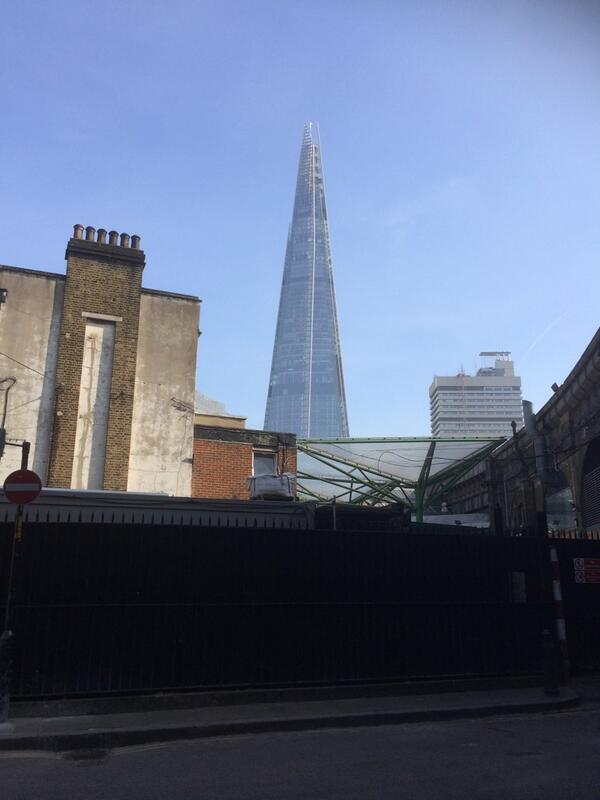 Old and new: the Shard (pic: Jeff Coates)