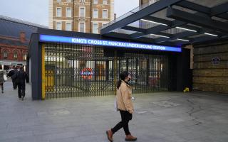 King's Cross station was shut for just under an hour
