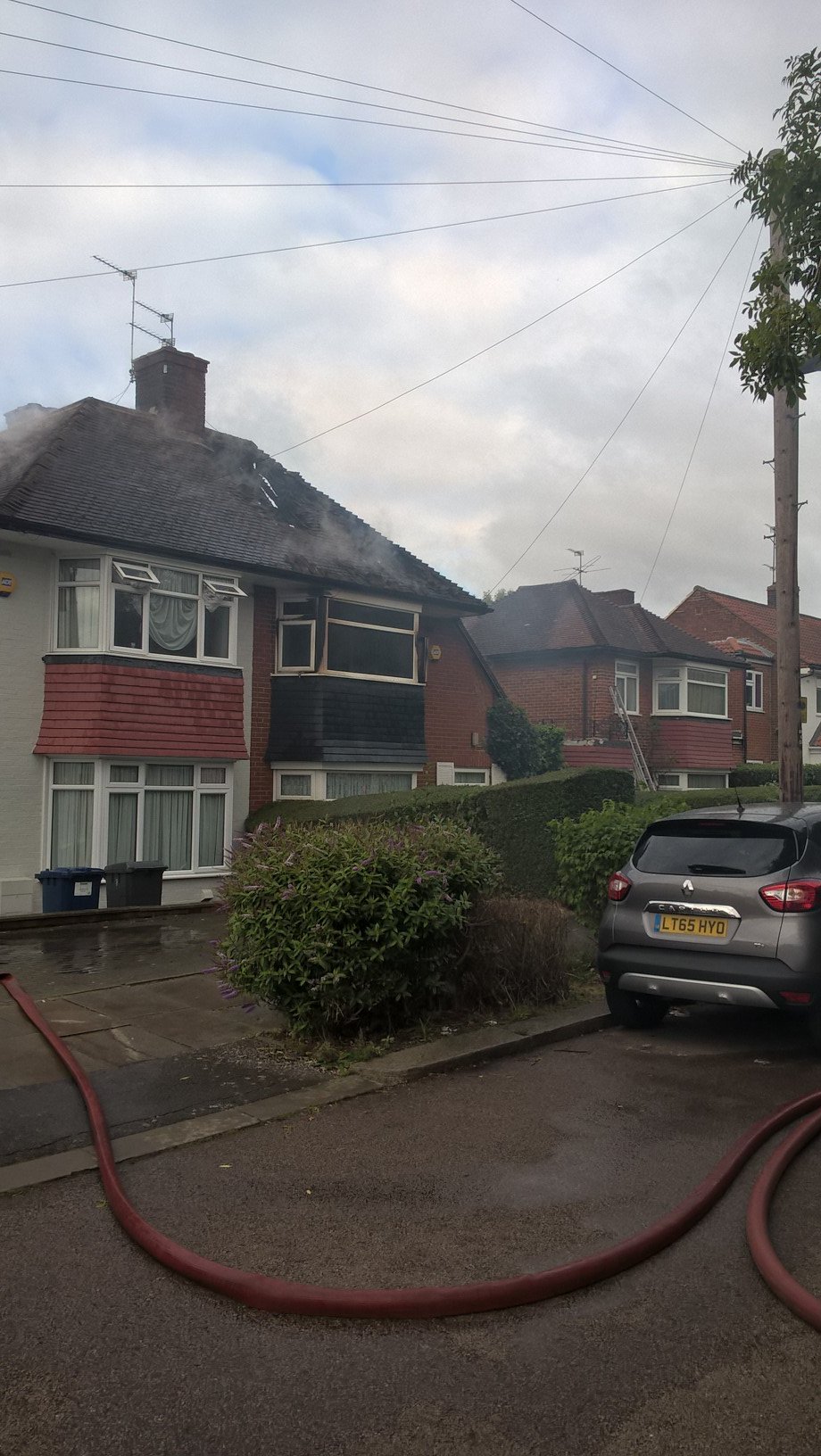 No one harmed in mystery house fire