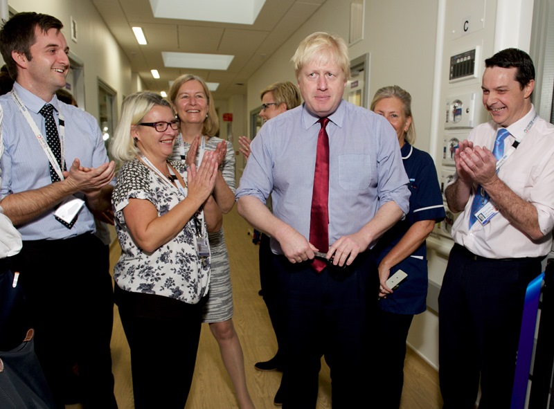 Boris Johnson opens new wing of Hillingdon Hospital children’s ward