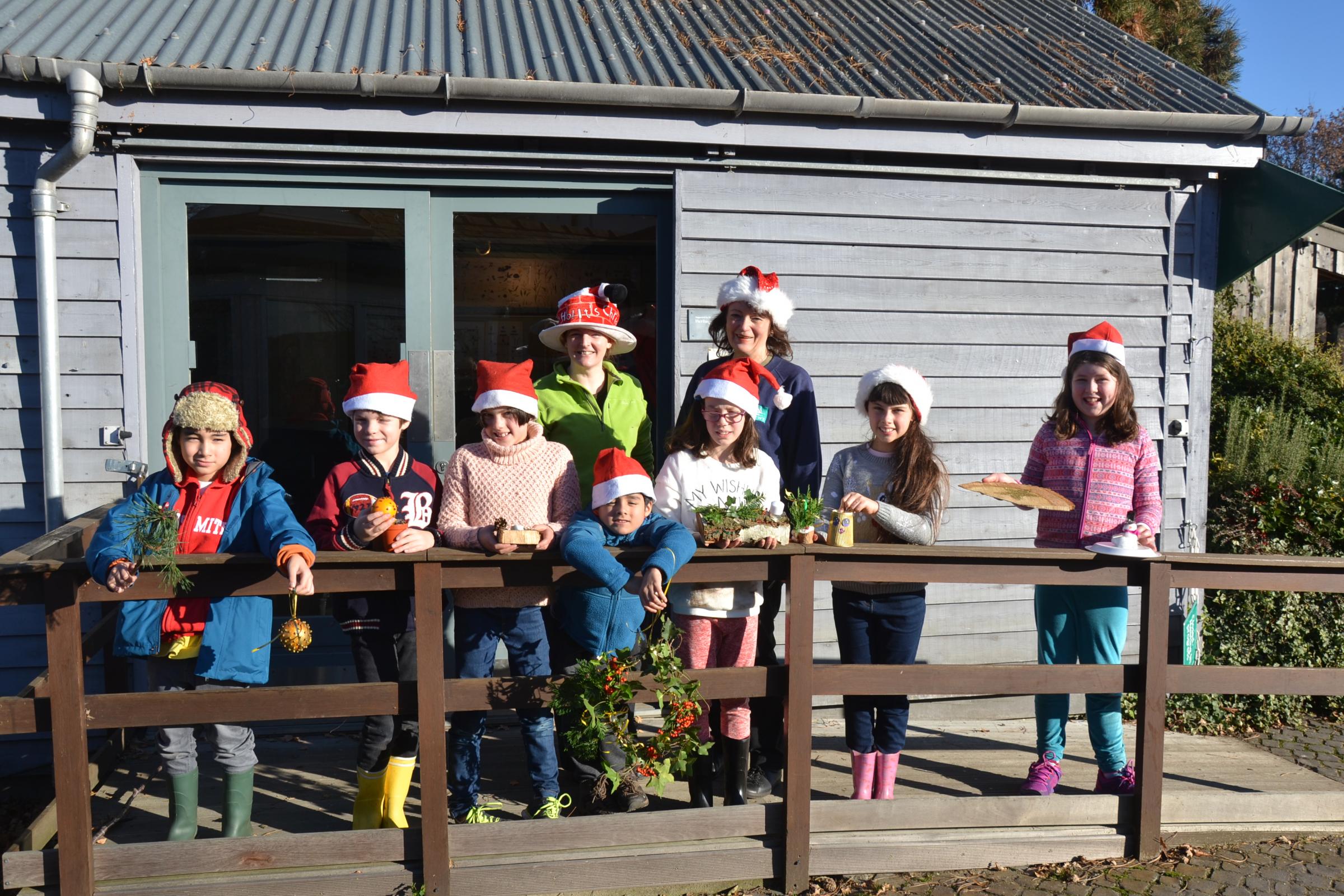 IN PICTURES: Wimbledon Common Nature Club gets festive with natural Christmas decorations
