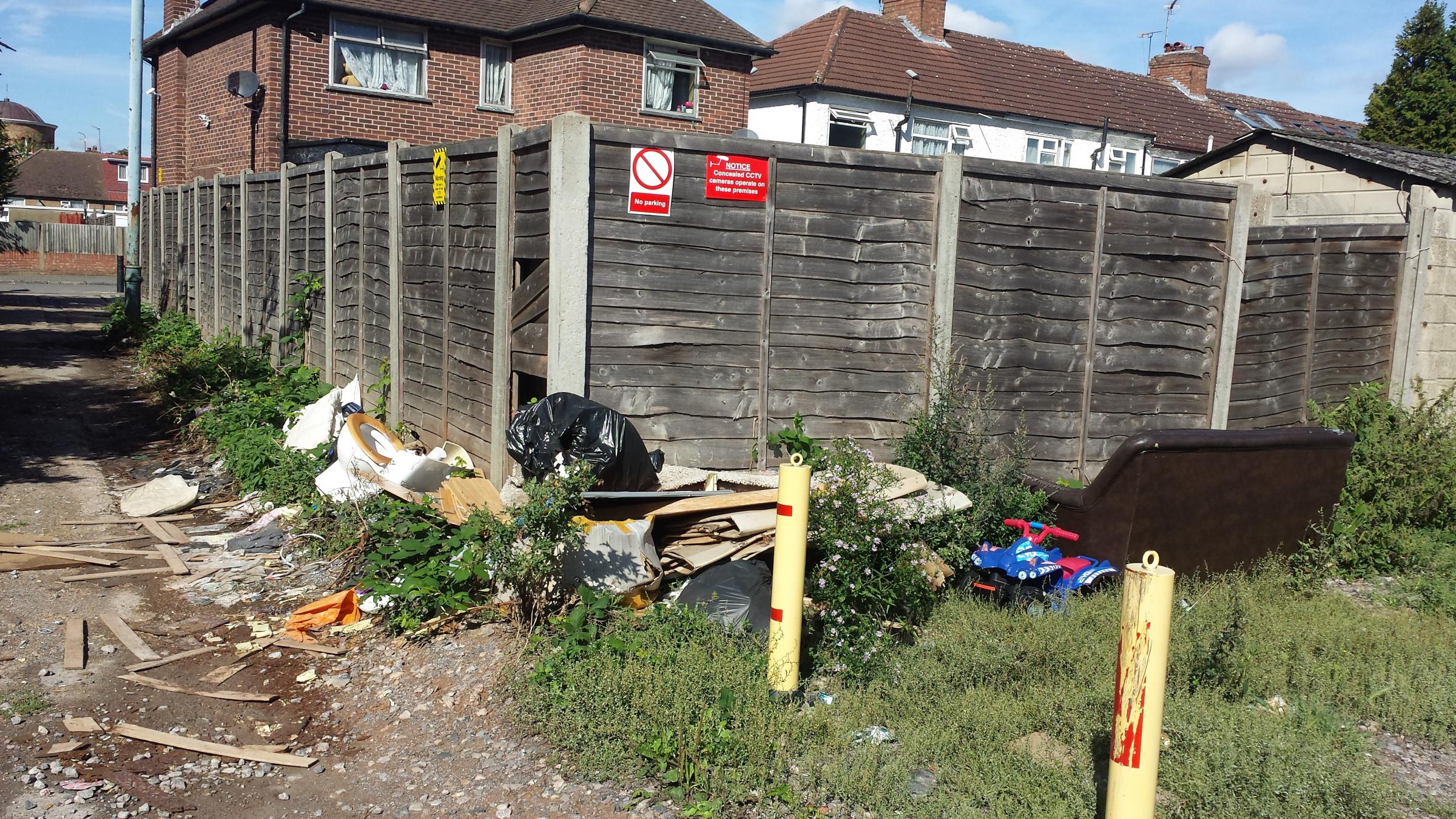 'Why is there so much mess around our house, why did we move here?’ : Father's anger after waste is dumped outside his home