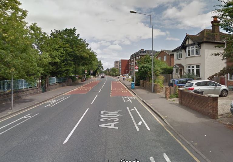 Woman taken to hospital after being hit by car in Surbiton