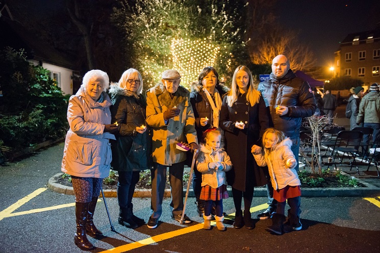 500 lights shone bright in Harrow in memory of loved ones