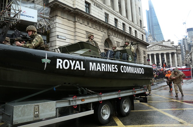 Royal Marine Reserves to parade through Wandsworth town centre before receiving 'outstanding achievements' award