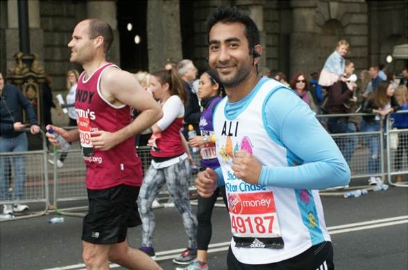 London Marathon runners raise thousands for children's hospice charity