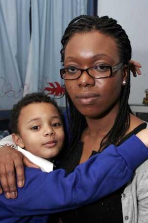 Angry: Vivienne Ekine-Jack has accused the education system of discriminating against her son