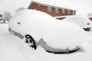 Epsom saw 31cm of snow fall in 24 hours. Picture: Chris Gray