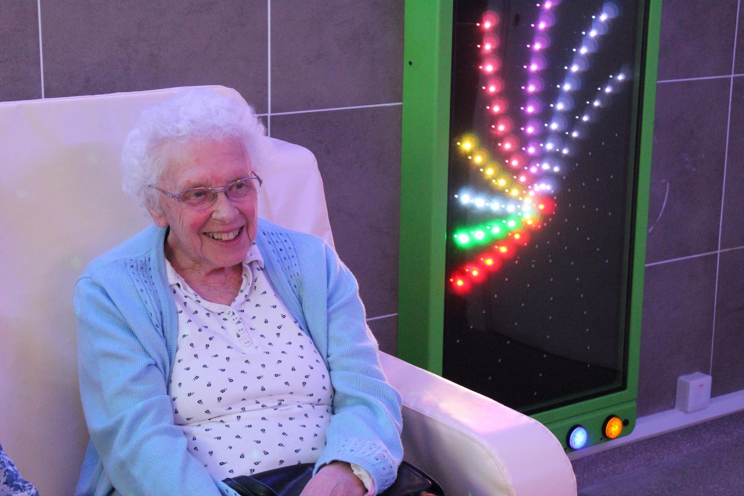 Sensory room helping Croydon care home residents reconnect with memories