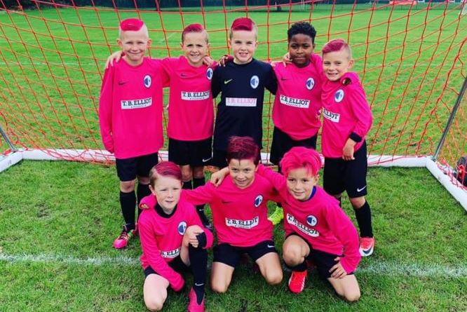 Dartford football team goes 'Pink for October' raising more than £900 in SEVEN days
