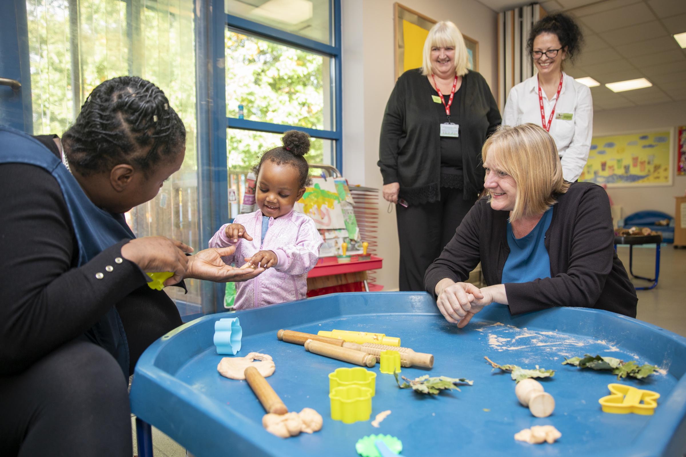 Deputy mayor celebrates Wandsworth playschool’s Early Years Hub success