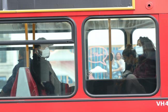 Face masks are compulsory on London buses unless exempt