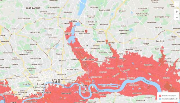This Is Local London: Some areas of North London are in the red zone
