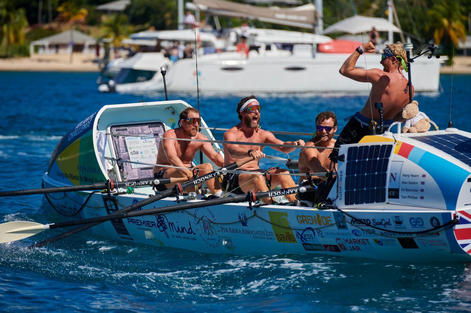 Oardacity rowed 3,000 miles across the Atlantic