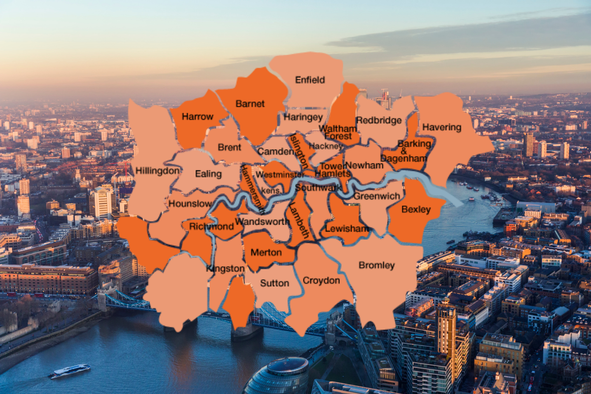 London Crime Mapped Most Dangerous Boroughs In This Is Local London