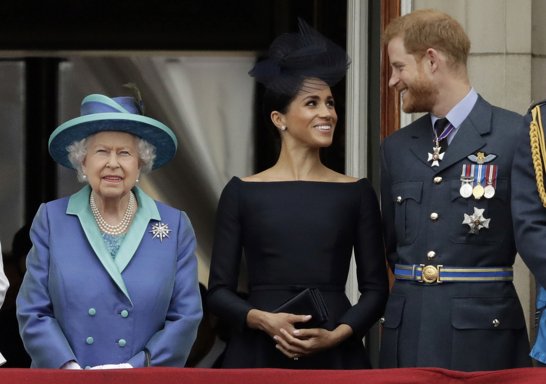 Meghan will stay in the US as she is heavily pregnant, the Palace confirmed