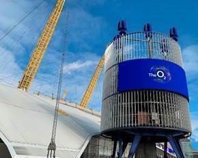 The O2 Arena on the Greenwich Peninsula is to be equipped with 10 Alpha 311 wind turbines.