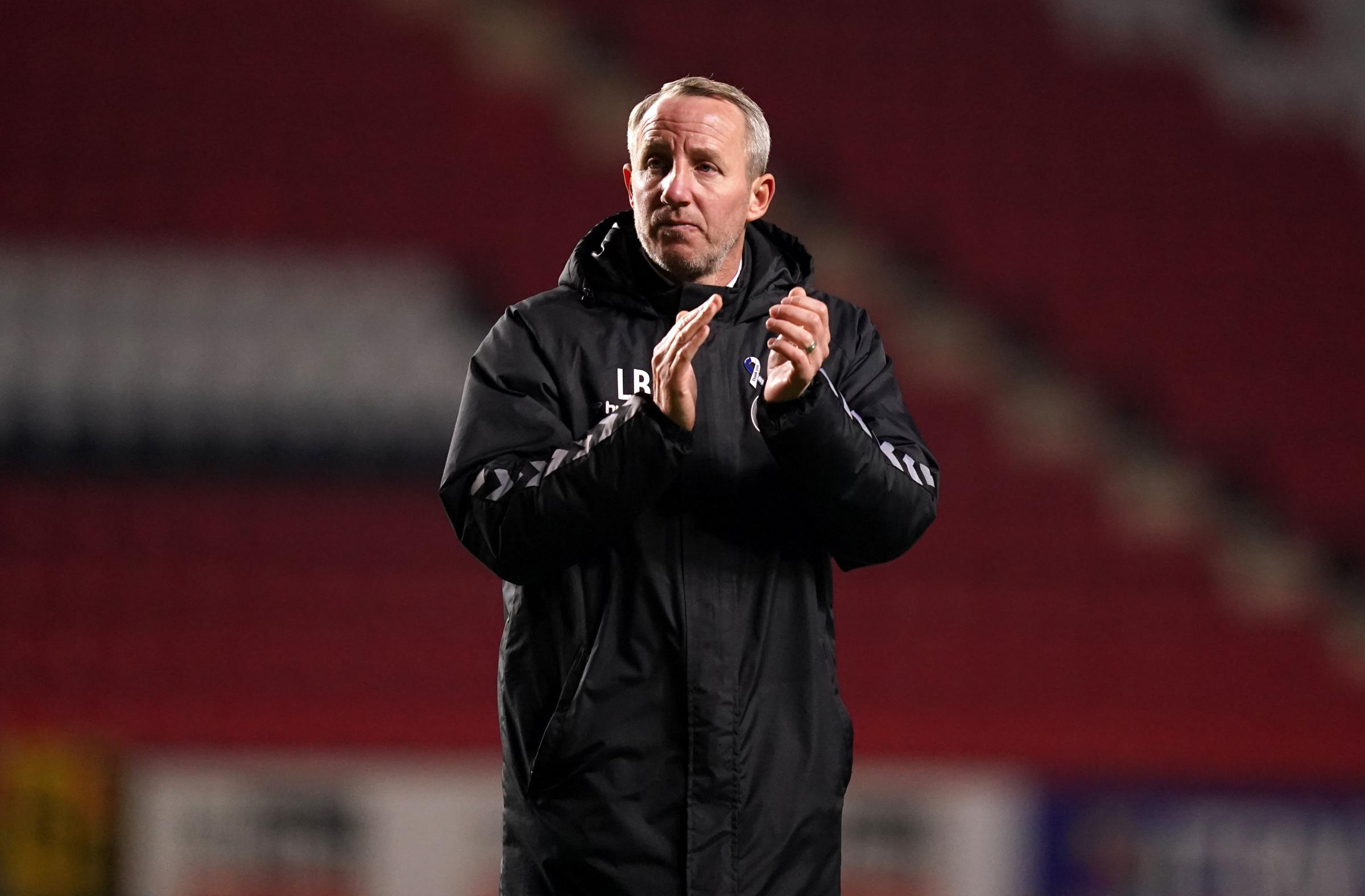 Charlton Athletic manager Lee Bowyer. John Walton/PA Wire. 