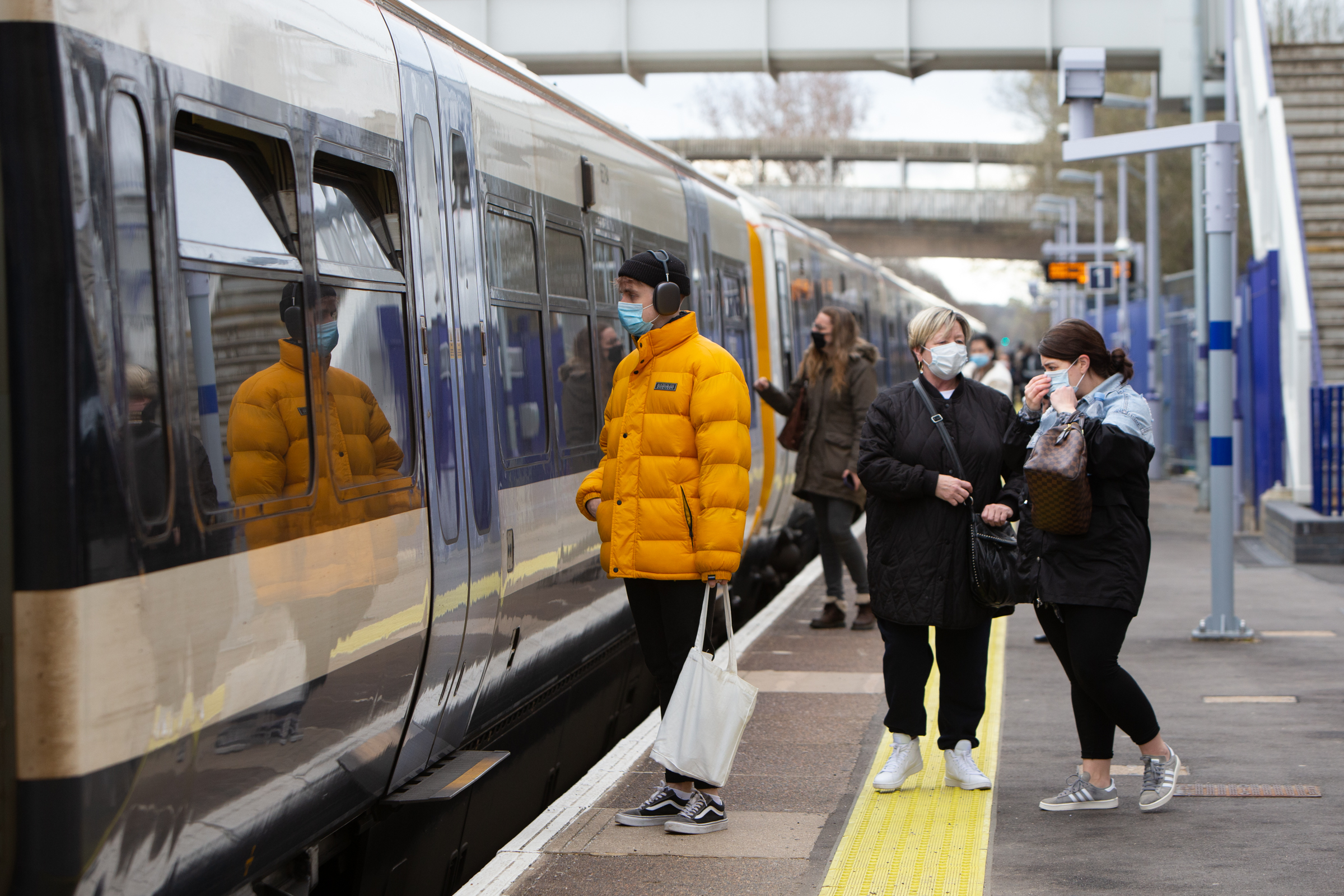 New Kidbrooke station in Greenwich opens to passengers. Picture: Andy Jones/Southeastern