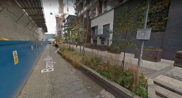 This Is Local London: Barge Walk, Greenwich / Google Maps