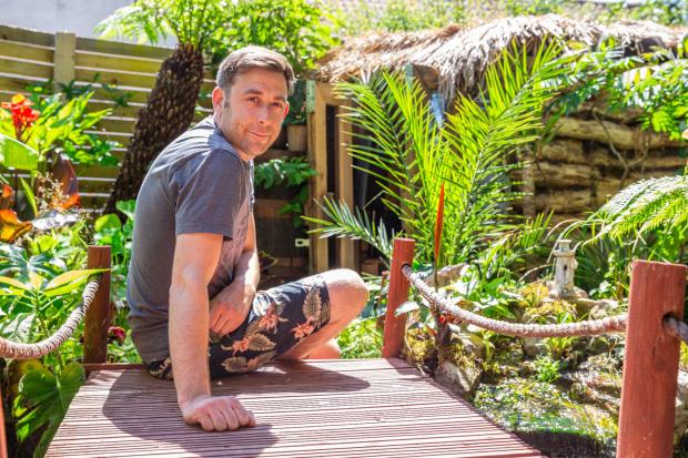 This Is Local London: Thornewill, 35, discovered his fervent passion for gardening after helping his mother on her allotment as a child