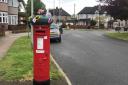 Ruislip post boxes given makeover with unique hand-knitted toppers