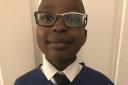 Sochima Nweze, a year 6 Salford's Primary School, Redhill pupil who attended the trip