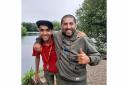 Meeting Ali Hamidi at Angling Direct Farlows during a Open ''Swim'' event at Farlows Lake