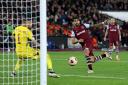 Lucas Paqueta scores for West Ham against Olympiacos