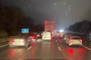 Motorist Paul Ridley said he was stuck at Junction 4 on the M1 for two hours